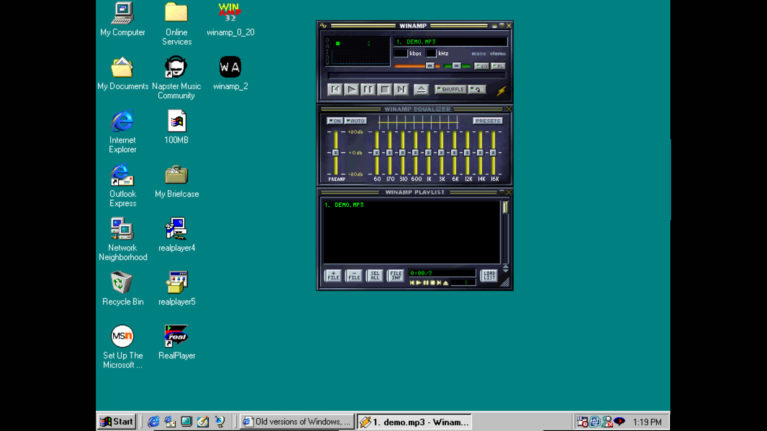 WinAmp en Win95